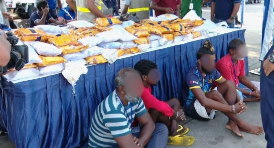 Foreign Vessel Linked to Massive Heroin Transfer